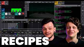 How to make recipes in MA3?! MA3 tutorial!