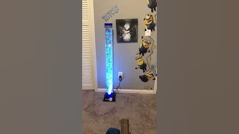 Bubble Tube Floor Lamp