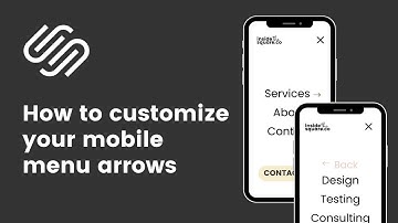 How to Customize Mobile Menu Arrows in Squarespace