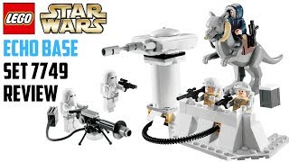 Lego Star Wars Echo Base Set 7749 Review - 2009 Set