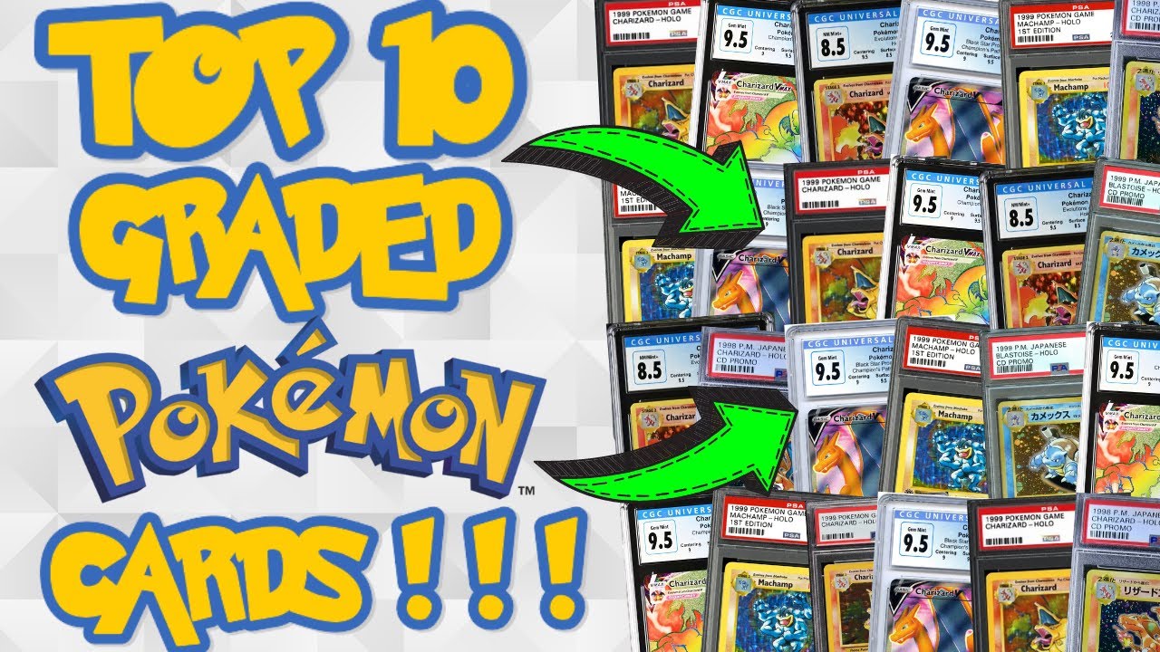 Top 10 MOST Graded Pokemon Cards Ever YouTube Top 10 MOST Graded Pokemon Cards Ever YouTube