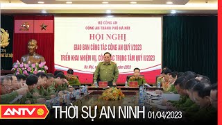 Thời sự an ninh ngày 1\/4: Bộ Công an giao ban công tác bảo đảm trật tự ATGT quý I\/2023 | ANTV