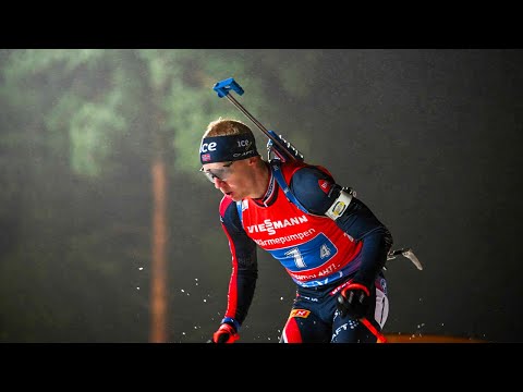 BIATHLON - Une faute au tir et Boe échoue à 3'' de Stroemsheim : son arrivée à Kontiolahti  en vidéo