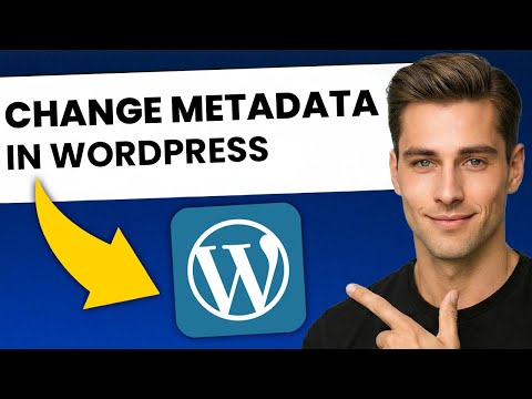 How To Change Metadata In WordPress (FAST & EASY)