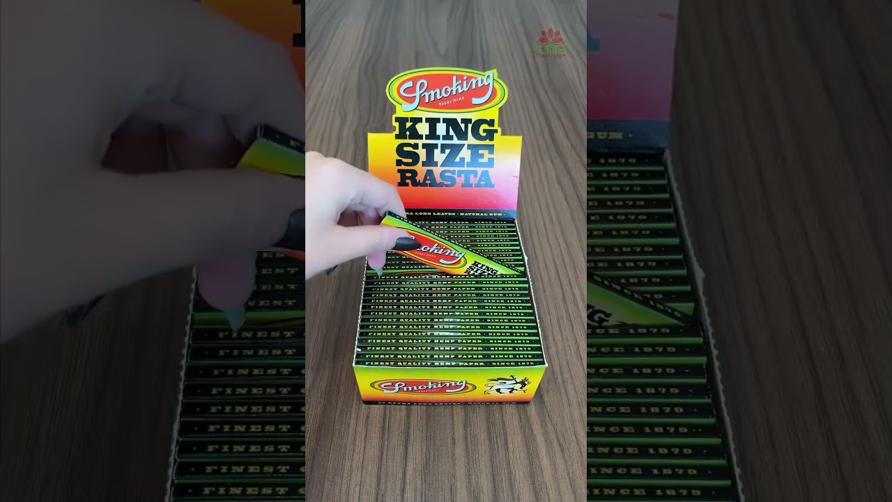 [ASMR] SEDA SMOKING RASTA KING SIZE