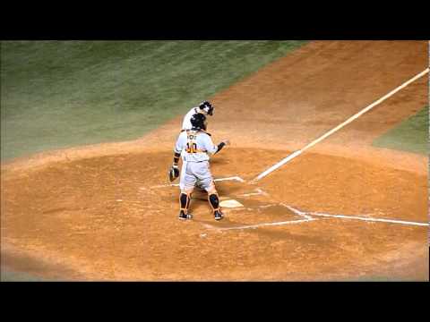 ヤクルト 宮本・犠飛 バレンティン・タイムリー CS1st 第１戦 2011.10.29