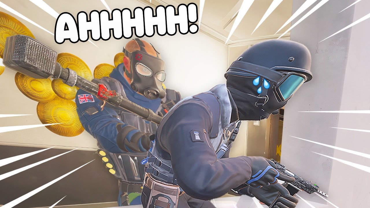 They Couldn't Escape My Sledge Hammer