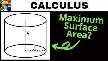 Optimisation Grade 12: Maximum Surface Area Cylinder