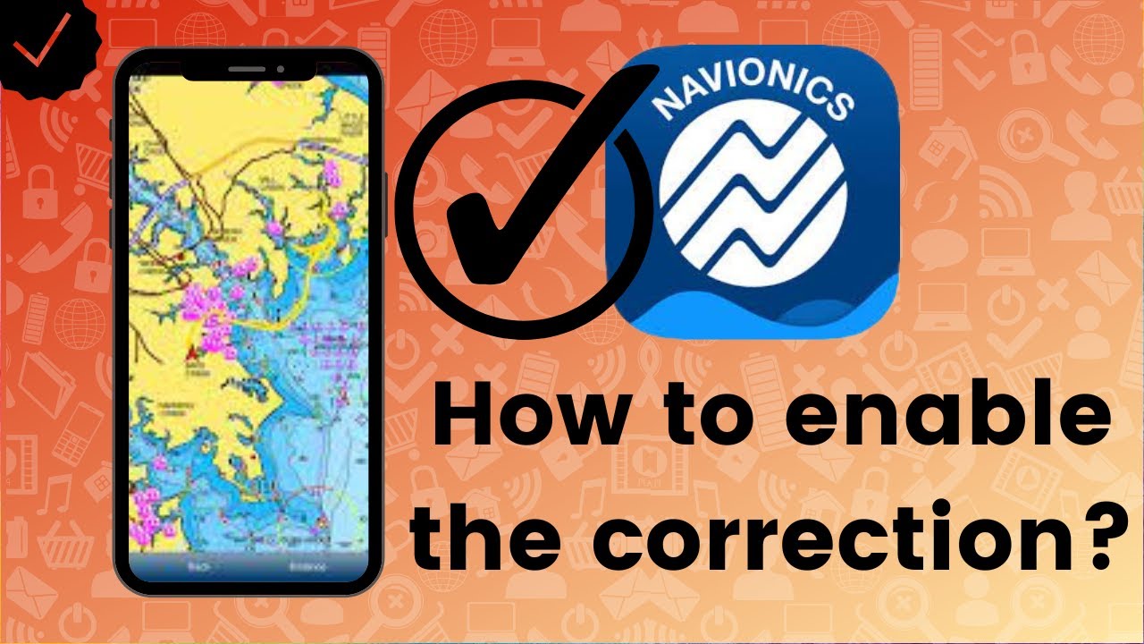How to enable the water level correction on Navionics Boating? YouTube