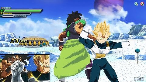 MY New ISO DBZ TTT MOD Ultimate Movies Vegeta all forms and attacks with Movie References