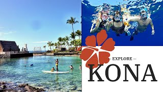 Beach Bumming in Kona;  Kayaks, Surfboards, Stand Up Paddle Boards, Snorkel - Rentals and Tours!
