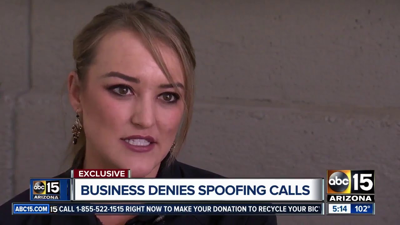 Arizona business denies spoofing calls