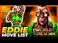 Eddie move list  double dragon neo geo  1995