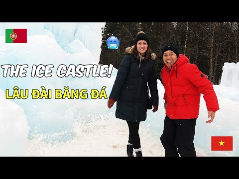 Video: New Hampshire Ice Castle är en cool vinterattraktion