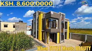 Celebration of SUCCESS -How a YOUNG MAN Built His DREAM #HOME-@ONLY Ksh.8.2M #realestate #luxury