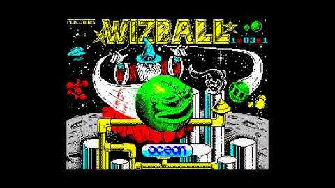 "Wizball" title music, ZX Spectrum 128k