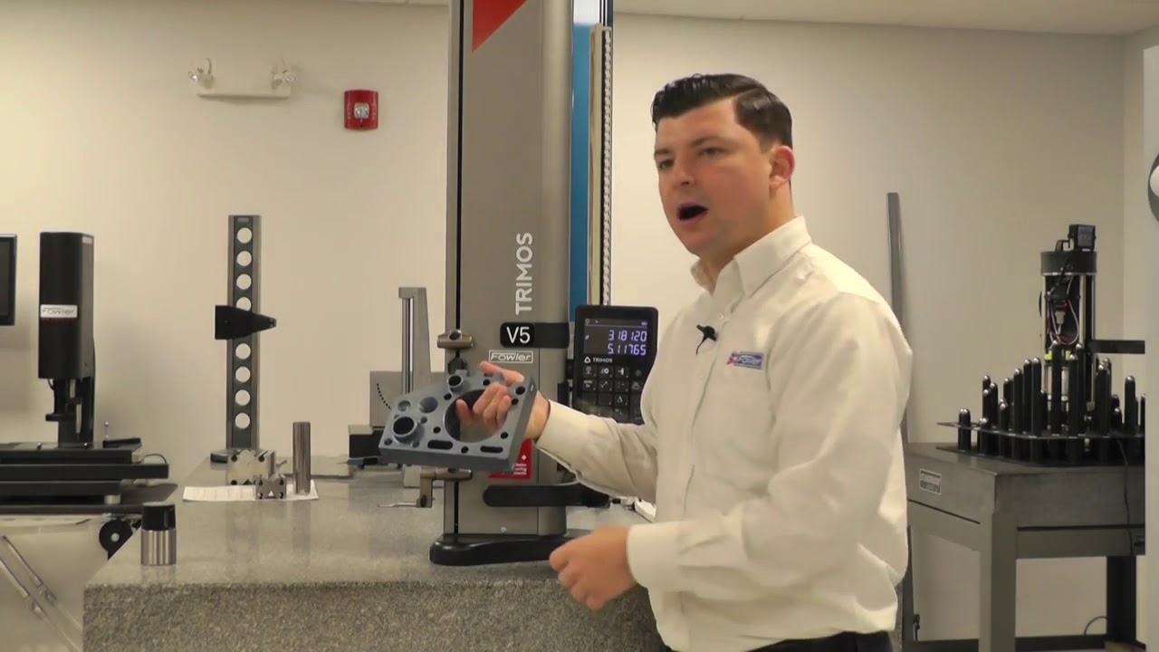 V4 Fowler Trimos Height Gage Full Demo