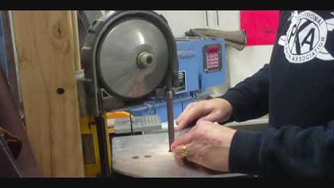 Knifemaking - Work in Progress - Part 1 Barstock to Blade