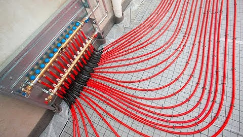 Hướng Dẫn Thi Công, Lắp Đặt Hệ Thống Sưởi Sàn Nhà Và Làm Mát REHAU