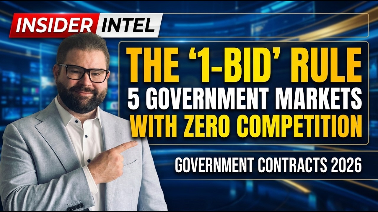 Zero Competition Government Contracts (Almost) | 5 NAICS Codes to Target
