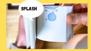 star fish, a flip book short film,