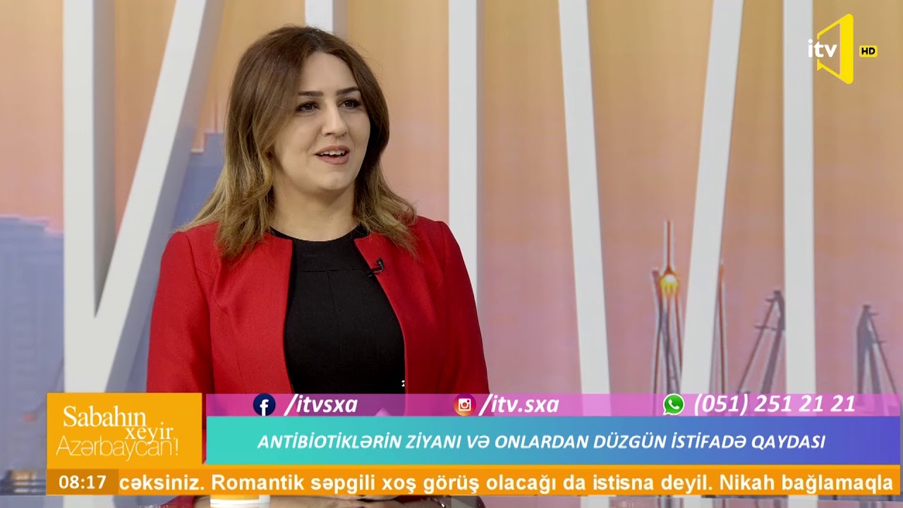 Antibiotiklərin ziyanı və onlardan düzgün istifadə - 28.03.2019