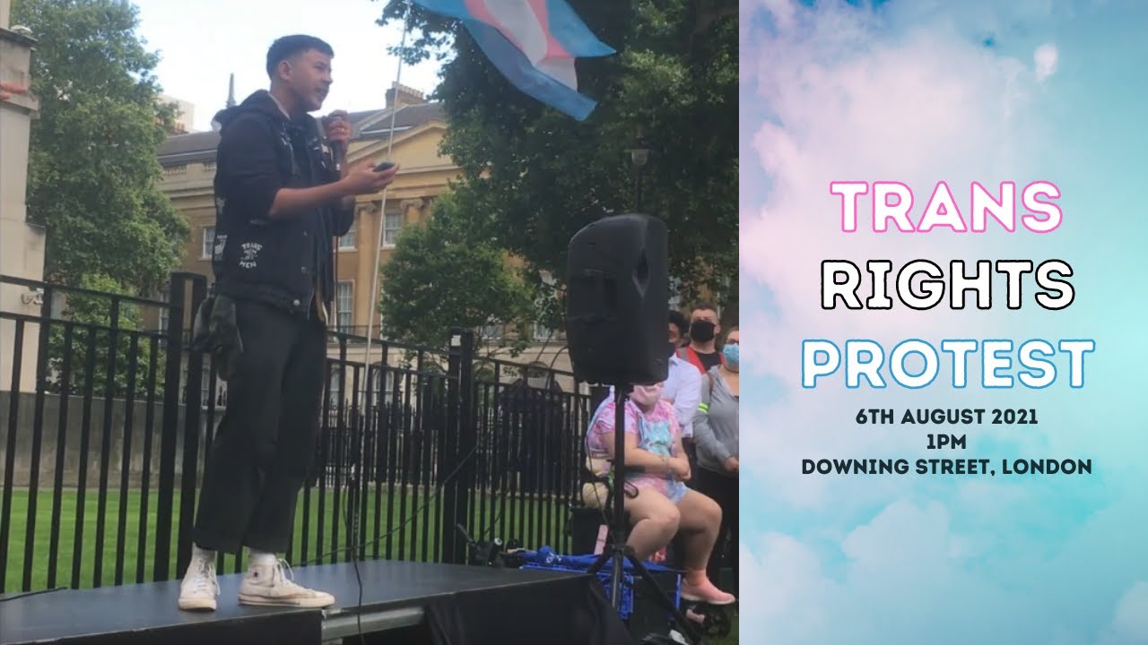 Fox Fisher - Trans Rights Protest - Downing Street - August 6th 2021