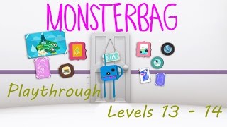 Monsterbag Playthrough Levels 13 - 14 Ps Vita Cam