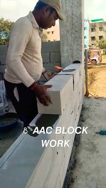 𝘼𝘼𝘾 𝘽𝙡𝙤𝙘𝙠 𝙒𝙤𝙧𝙠 👷👷‍♀️ Building Construction.