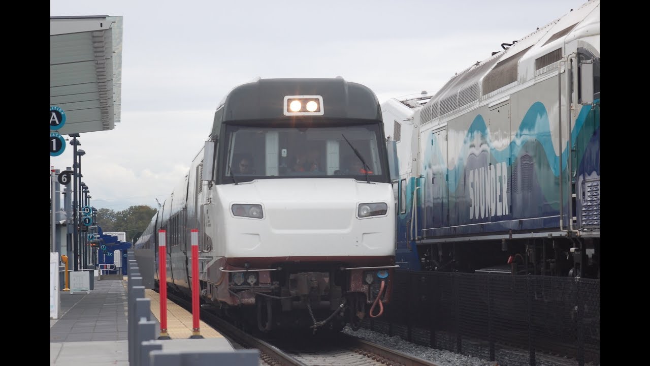 Amtrak PTC Test Train! Railfanning Tacoma and Puyallup, WA - YouTube