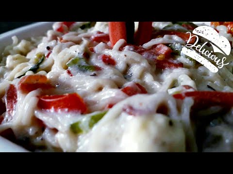 #White sauce Maggi recipe..... - YouTube