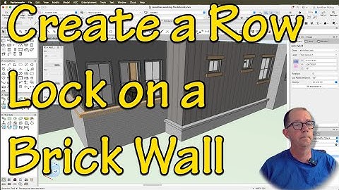 Creating a Brick on Edge (Row Lock) with Extrude Along Path