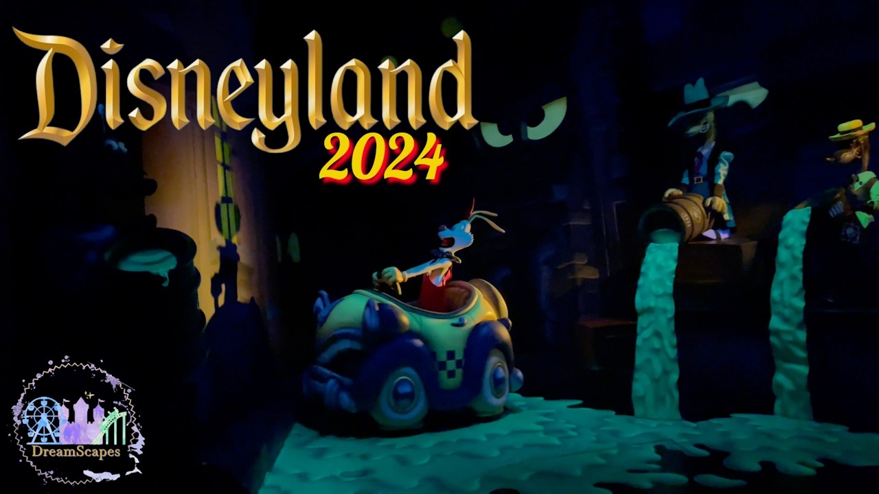 [NEW!] 4K Roger Rabbit's Car Toon Spin - DISNEYLAND 2024! FULL RIDE ...