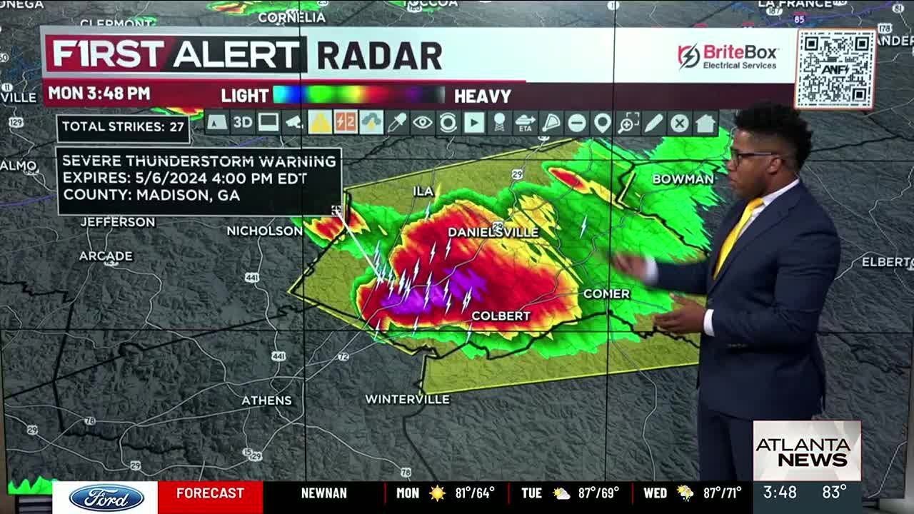 First Alert | Isolated storms this evening, more storms Thursday - YouTube