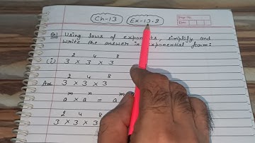 Q 1, Ex 13.2 - Exponents and Powers - Chapter 13 - maths class 7th - NCERT