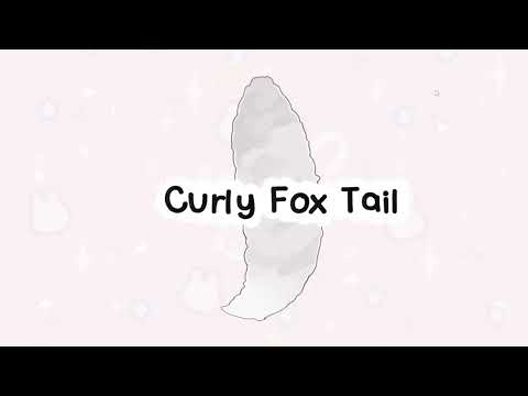 VTUBER ASSET | CURLY FOX TAIL | VTUBE STUDIO