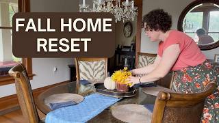 Fall Home Reset | A Peaceful Productive Day + 15-Minute Decluttering