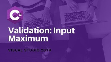 Validasi Sederhana Membatasi Jumlah Inputan Karakter Maksimal | C sharp