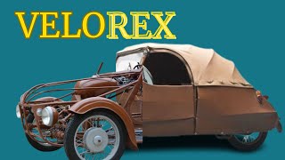 Velorex 16250 Review Of A World War Ii Car A Small Three-Wheeled Car 1950S - 1971