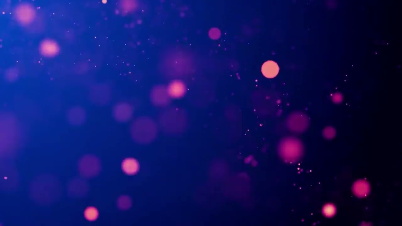 Синий Фон Боке 4. Blue Background Bokeh 4