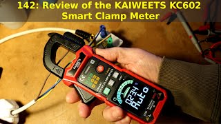 142  Review of the KAIWEETS KC602 Smart Clamp Meter