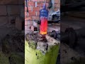 Hammer gilding for blacksmiths using water #fypシ゚viralシ #reelfyp #army #reel #usa #blacksmith