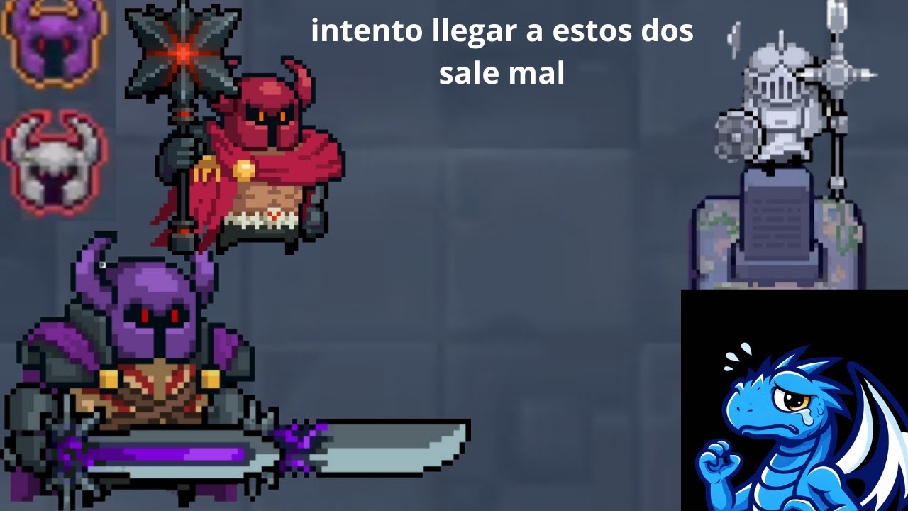 Intento llegar a sir Violet o a sir sang ( sale mal ) Soul knight 