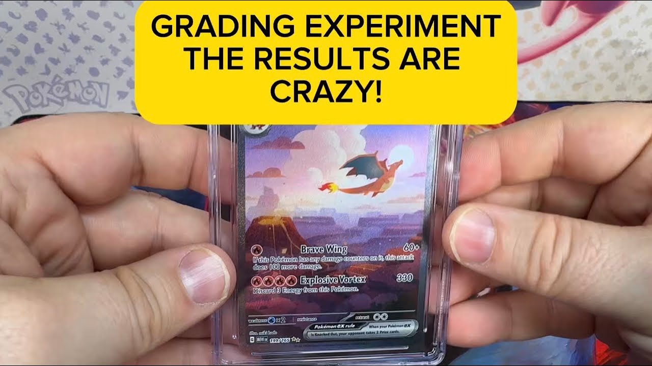 Результаты оценки до и после: Раскрытие информации о карточках Pokemon, оцененных CGC.