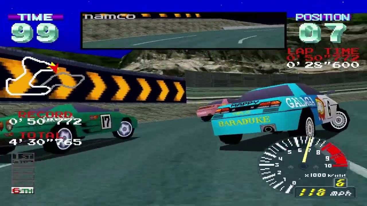 Ridge Racer Revolution: Special Courses + "Special" End Credits