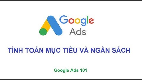 Chạy ngân sách google adwords bao nhiêu một tháng