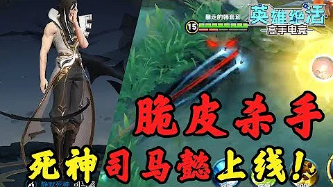 王者荣耀：司马懿上线，死神镰刀所到之处寸草不生！天生的脆皮杀手！ - 天天要闻