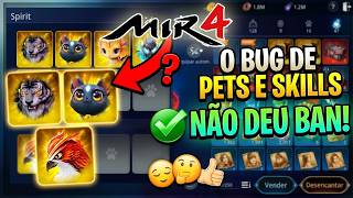 Pets and Skills Bug in MIR4: Did it get me banned