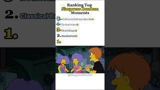 Ranking Top Simpsons Random Moments #reels #thesimpsons #ranking #bartsimpson #tiktok #usa #mog