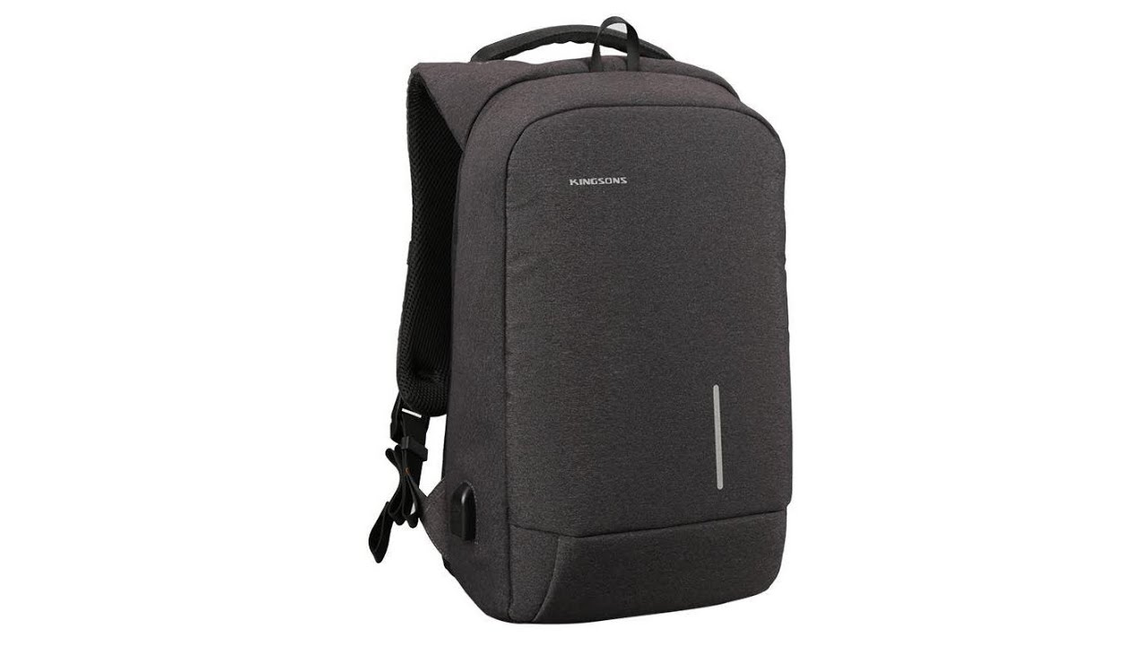 Kingsons Anti-theft USB Charging 13.6-15.6 inch Laptop Backpack